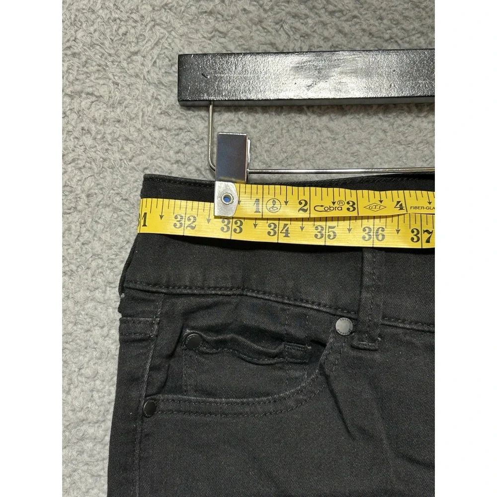 Torrid 12S Black Stiletto‎ Jeggings 3 Button Stretch Skinny Jeans Boho